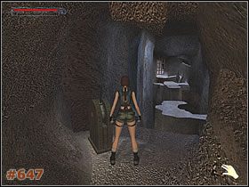 Biegnij nim do końca, wchodząc do jaskini [#646] z Dużą Apteczką - [Misja 31] The Lost Domain | Tomb Raider The Angel of Darkness - Tomb Raider: The Angel of Darkness - poradnik do gry