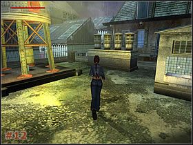 Po wyjściu na samą górę Lara chwyci się stropu - natychmiast idź w lewo - [Misja 01] Parisian Back Streets | Tomb Raider The Angel of Darkness - Tomb Raider: The Angel of Darkness - poradnik do gry