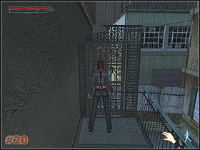 Od razu włącz ciche chodzenie (Shift) - [Misja 01] Parisian Back Streets | Tomb Raider The Angel of Darkness - Tomb Raider: The Angel of Darkness - poradnik do gry