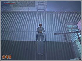 Wróć w okolicę palącej się beczki, którą widziałeś wcześniej - [Misja 03] Industrial Roof Tops | Tomb Raider The Angel of Darkness - Tomb Raider: The Angel of Darkness - poradnik do gry