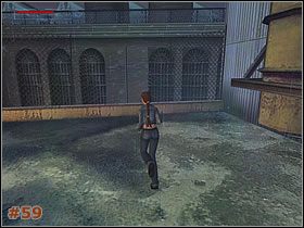 Przeskocz z niej na pobliski dach - [Misja 03] Industrial Roof Tops | Tomb Raider The Angel of Darkness - Tomb Raider: The Angel of Darkness - poradnik do gry