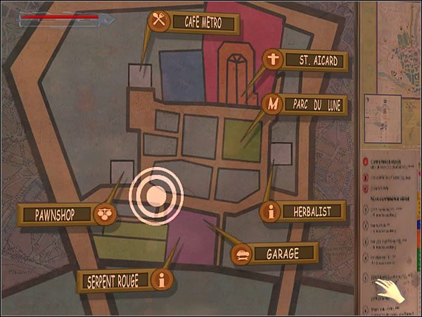 Warto mieć ją przed oczyma podczas gry, gdyż orientacja w terenie może być trudna w początkowej jej fazie - [Misja 05] Parisian Ghetto - Ulice i okolice (cz.2) - Tomb Raider: The Angel of Darkness - poradnik do gry