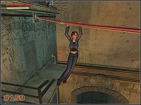 Uważaj, w miarę, jak będziesz posuwał się do przodu, podłoga będzie się pod Twoim ciężarem zawalać - [Misja 08] St. Aicards Graveyard (cz.1) | Tomb Raider The Angel of Darkness - Tomb Raider: The Angel of Darkness - poradnik do gry