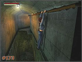 Zaczynasz w podziemiach, będących już prawdziwą kryjówką Boucharda (a nie jak wcześniej kanały, fikcyjną) - [Misja 09] Bouchards Hideout | Tomb Raider The Angel of Darkness - Tomb Raider: The Angel of Darkness - poradnik do gry