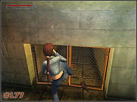 Najpierw chwytasz się rękoma pękniętej ściany, a potem przechodzisz w lewo, na ubitą ziemię - [Misja 09] Bouchards Hideout | Tomb Raider The Angel of Darkness - Tomb Raider: The Angel of Darkness - poradnik do gry