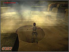 Po przekręceniu pokrętła zejdź drabiną w dół i przepłyń jedyną możliwą drogą do zalanego korytarza [#206] - [Misja 11] Louvre Strom Drains (cz.1) | Tomb Raider The Angel of Darkness - Tomb Raider: The Angel of Darkness - poradnik do gry