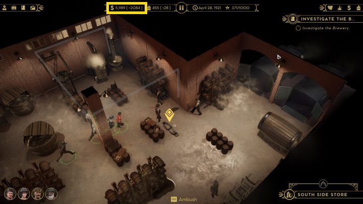 W produkcji zarabianie nie jest dużym wyzwaniem - Empire of Sin: Finanse - jak zarabiać pieniądze? - Empire of Sin - poradnik do gry