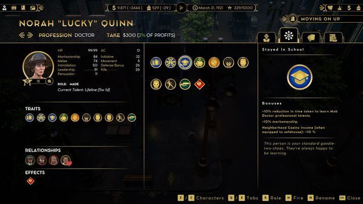 Łącznie w grze masz kilka typów cech, wynikających z różnych charakterów i historii członków gangu - Empire of Sin: Rekruci - werbunek, przykładowe drużyny - Empire of Sin - poradnik do gry