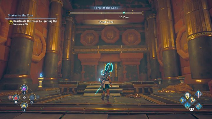 Gdy już się tam znajdziesz, spójrz w górę - Immortals Fenyx Rising: Wstrząśnięta do głębi - solucja, opis przejścia - Immortals Fenyx Rising - poradnik do gry