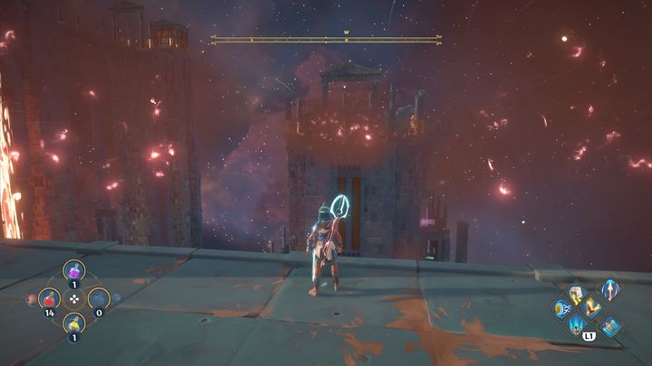 Ostatni etap to lot na drugą stronę lokacji - Immortals Fenyx Rising: Mroczne sztuki - solucja, opis przejścia - Immortals Fenyx Rising - poradnik do gry