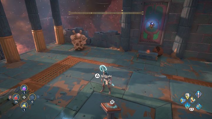 Będąc po drugiej stronie, wejdź do pomieszczenia obok - Immortals Fenyx Rising: Mroczne sztuki - solucja, opis przejścia - Immortals Fenyx Rising - poradnik do gry