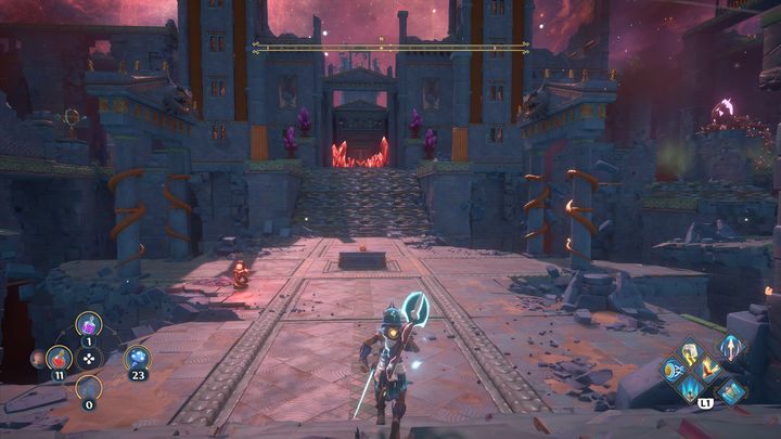 Po pokonaniu Tyfona w pierwszym pojedynku, dostaniesz się do jego Czeluści - Immortals Fenyx Rising: Pajęcza sieć - solucja, opis przejścia - Immortals Fenyx Rising - poradnik do gry