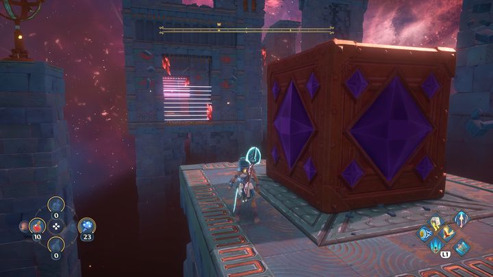 Gdy ukończysz poprzednią łamigłówkę, udaj się w prawo - Immortals Fenyx Rising: Pajęcza sieć - solucja, opis przejścia - Immortals Fenyx Rising - poradnik do gry