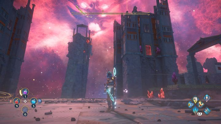 Po pokonaniu przeciwników, pojawi się wcześniej wspomniana platforma - Immortals Fenyx Rising: Pajęcza sieć - solucja, opis przejścia - Immortals Fenyx Rising - poradnik do gry