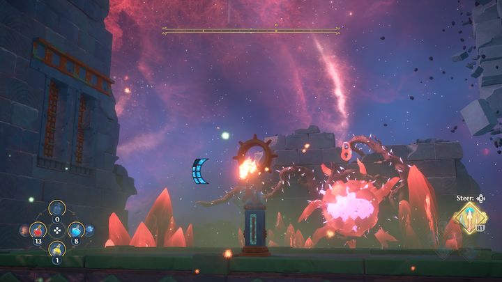 Gdy wszystkie cele zapłoną, skieruj strzałę w nasiono - Immortals Fenyx Rising: Pajęcza sieć - solucja, opis przejścia - Immortals Fenyx Rising - poradnik do gry