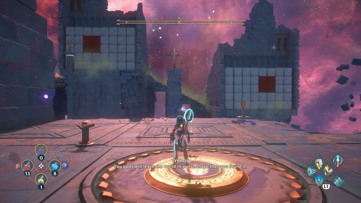 Nieco dalej, jest podobna lokacja z podobnym zadaniem - Immortals Fenyx Rising: Pajęcza sieć - solucja, opis przejścia - Immortals Fenyx Rising - poradnik do gry