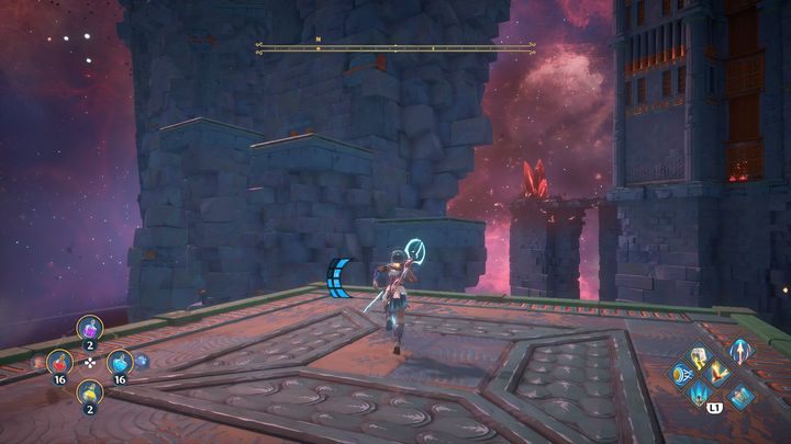 Pokonaj kolejnych przeciwników w centrum - Immortals Fenyx Rising: Pajęcza sieć - solucja, opis przejścia - Immortals Fenyx Rising - poradnik do gry