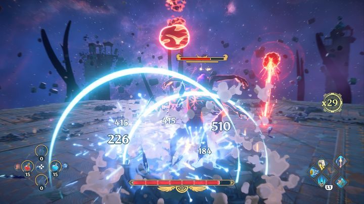 Gdy zdrowie Tyfona spadnie do zera, zniknie on z areny - Immortals Fenyx Rising: Tyfon Niszczyciel - boss, jak pokonać? - Immortals Fenyx Rising - poradnik do gry