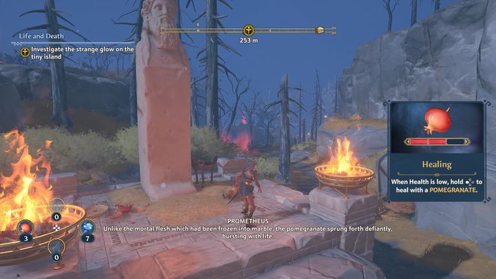 Jest to bardzo ważne, aby w wolnej chwili regularnie zbierać wszystkie owoce i grzyby, które zobaczysz na swojej drodze - Immortals Fenyx Rising: Porady na start - Immortals Fenyx Rising - poradnik do gry