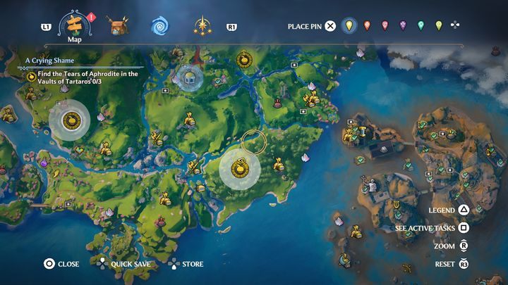 Wykonywanie zadań jest bardzo ważnym procesem, dzięki któremu twoja postać będzie zyskiwała nowe zdolności czy boskie moce, jednakże skupiając się tylko na nich, nie wzmocnisz na tyle postaci, żeby ułatwić sobie przechodzenie gry - Immortals Fenyx Rising: Porady na start - Immortals Fenyx Rising - poradnik do gry