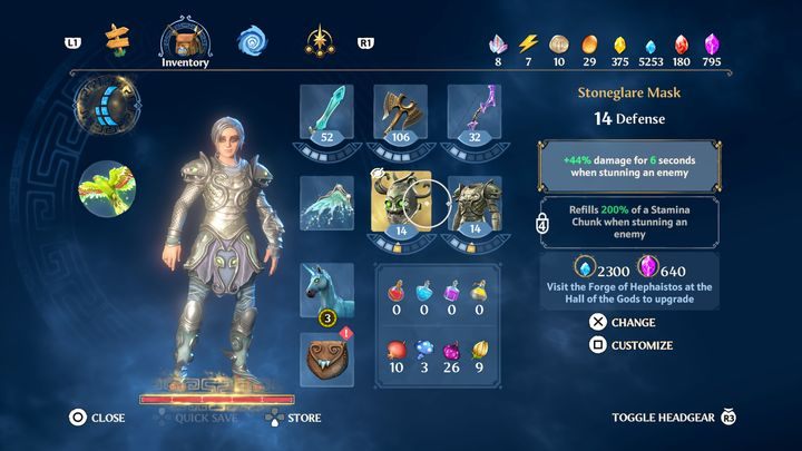 Tak, w Immortals Fenyx Rising istnieją buildy, które wzmocnią twoją postać pod konkretnym kątem - Immortals Fenyx Rising: Porady na start - Immortals Fenyx Rising - poradnik do gry