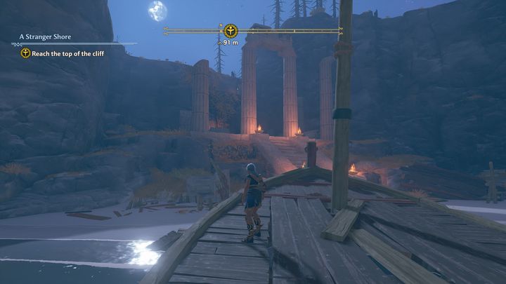 Po zakończeniu tworzenia swojej postaci, znajdziesz się w nieznanej lokacji - Immortals Fenyx Rising: Nieznany brzeg - solucja, opis przejścia - Immortals Fenyx Rising - poradnik do gry