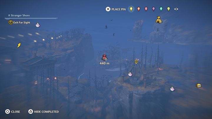 Będąc na samej górze, rozpoznaj teren - Immortals Fenyx Rising: Nieznany brzeg - solucja, opis przejścia - Immortals Fenyx Rising - poradnik do gry