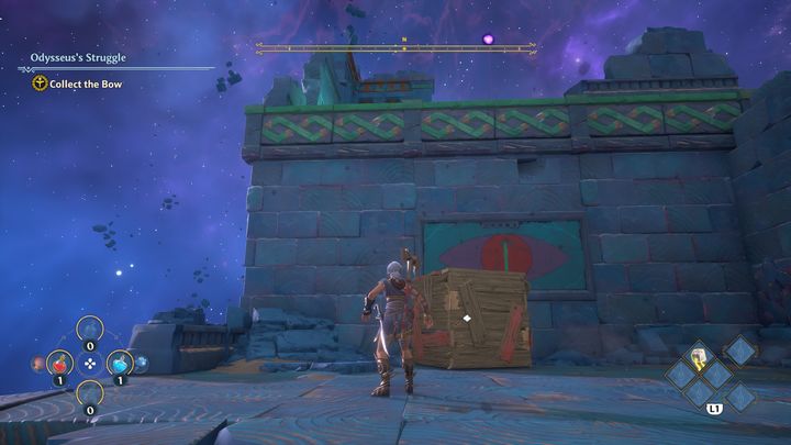 Ponownie aktywuj przycisk, aby stworzyć drewniany kwadrat - Immortals Fenyx Rising: Zmagania Odyseusza - solucja, opis przejścia - Immortals Fenyx Rising - poradnik do gry