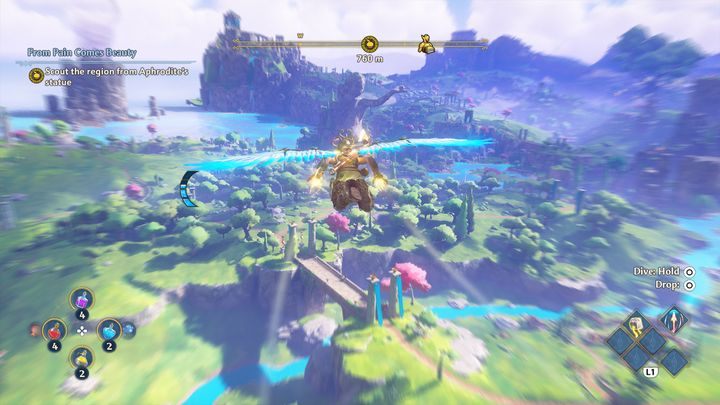 Twoim pierwszym zadaniem będzie udanie się do Statuy Afrodyty - Immortals Fenyx Rising: Piękno rodzi się w bólu - solucja, opis przejścia - Immortals Fenyx Rising - poradnik do gry