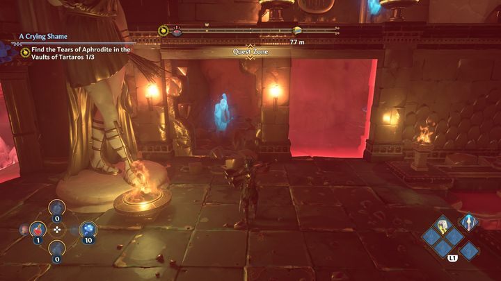 Najpierw zniszcz ścianę za pomocą topora - Immortals Fenyx Rising: Wielka szkoda - solucja, opis przejścia - Immortals Fenyx Rising - poradnik do gry