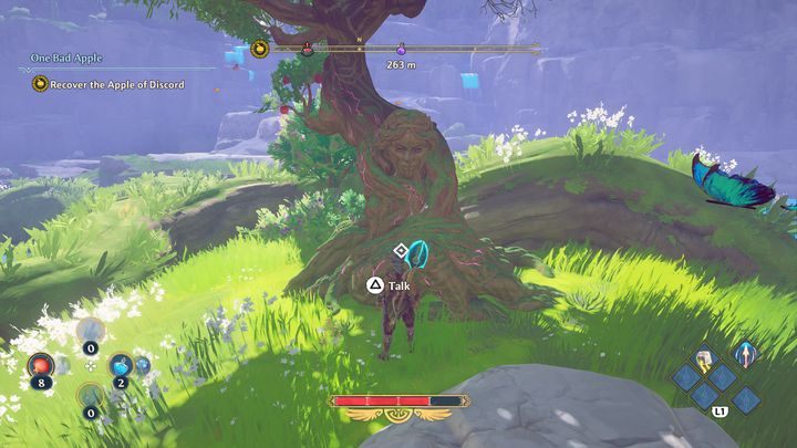 Gdy będziesz na miejscu, pokaże ci się strefa zadania - Immortals Fenyx Rising: Jedno zepsute jabłko - solucja, opis przejścia - Immortals Fenyx Rising - poradnik do gry