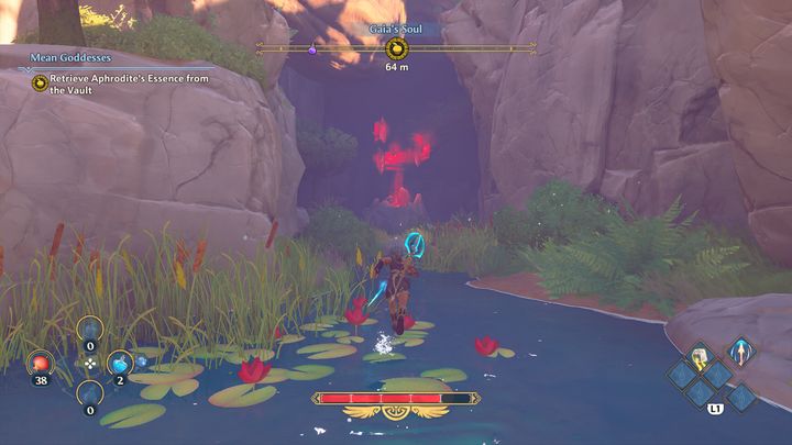 Czeluść Afrodyty znajduje się niedaleko, udaj się do znacznika pokazanego na kompasie - Immortals Fenyx Rising: Złośliwa bogini - solucja, opis przejścia - Immortals Fenyx Rising - poradnik do gry