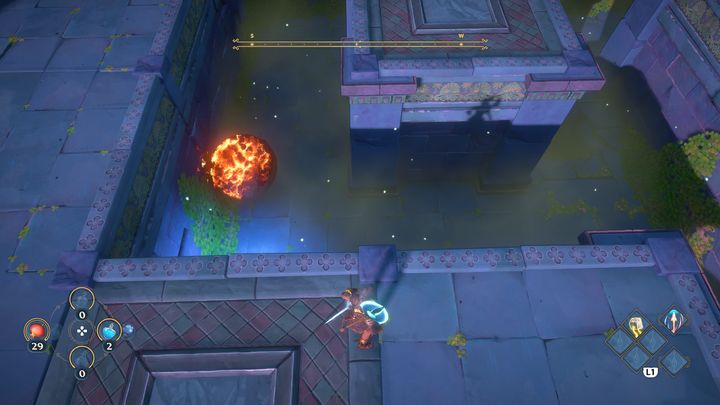 Ponownie kontroluj kulę za pomocą boskiej mocy - Immortals Fenyx Rising: Złośliwa bogini - solucja, opis przejścia - Immortals Fenyx Rising - poradnik do gry