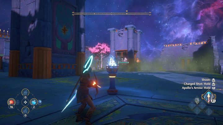 Gdy zniszczysz dwa nasiona, otworzą się kolejne drzwi, przejdź przez nie i idź dalej - Immortals Fenyx Rising: Złośliwa bogini - solucja, opis przejścia - Immortals Fenyx Rising - poradnik do gry