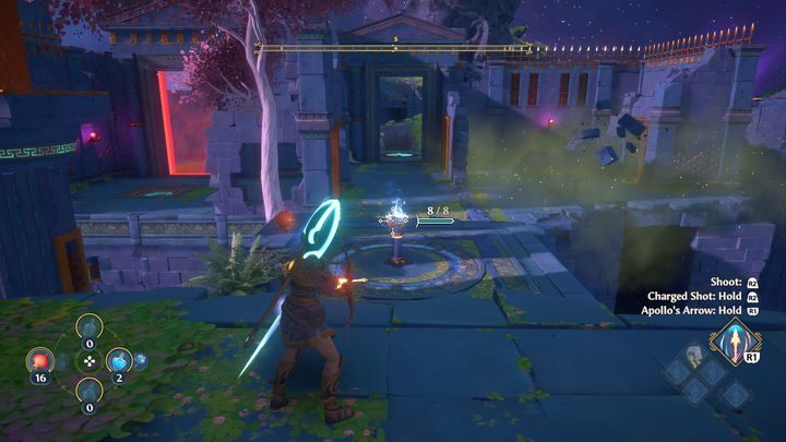 Idź kawałek do przodu, aż zobaczysz pochodnię - Immortals Fenyx Rising: Złośliwa bogini - solucja, opis przejścia - Immortals Fenyx Rising - poradnik do gry