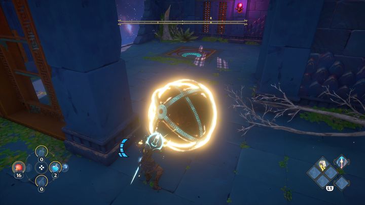 Następnie aktywuj przycisk - Immortals Fenyx Rising: Złośliwa bogini - solucja, opis przejścia - Immortals Fenyx Rising - poradnik do gry