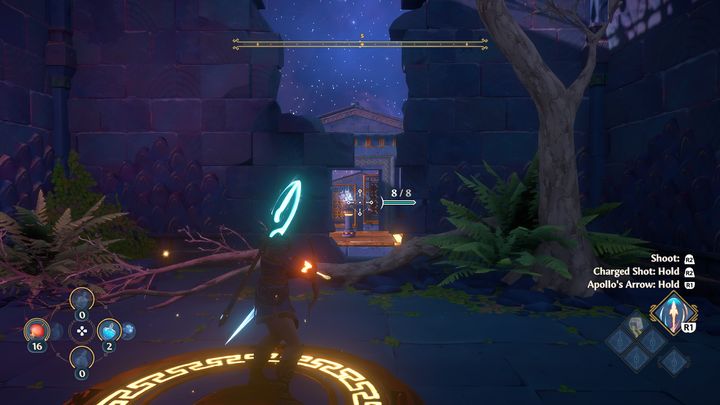 Teraz przejdź na drugą stronę i ustań na platformie - Immortals Fenyx Rising: Złośliwa bogini - solucja, opis przejścia - Immortals Fenyx Rising - poradnik do gry