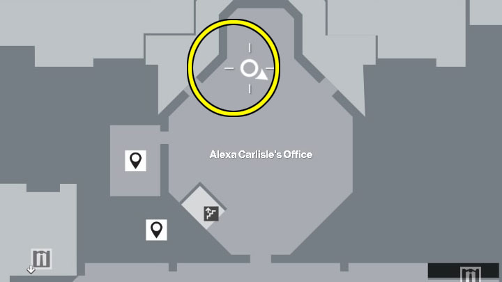 Sejf ukryto w biurze Alexy - Alexa Carlisles Office - Hitman 3: Zagadka z ukrytym sejfem - Dartmoor, solucja - Hitman 3 - poradnik, solucja