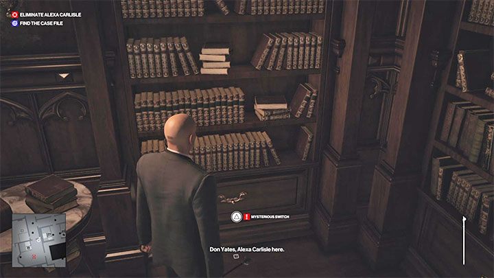 Od tej pory możesz używać laski na tajemniczych przełącznikach - Mysterious Switch - Hitman 3: Sekretne pokoje - jak otwierać? Dartmoor, solucja - Hitman 3 - poradnik, solucja