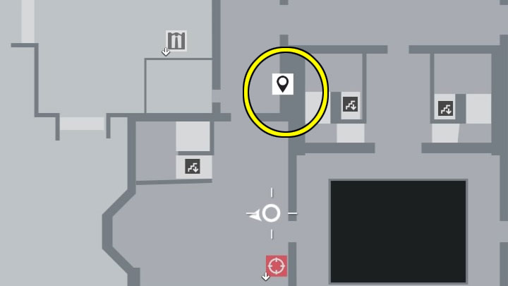 Pierwszy sekretny pokój sąsiaduje z biblioteką na poziomie 1 - Hitman 3: Sekretne pokoje - jak otwierać? Dartmoor, solucja - Hitman 3 - poradnik, solucja