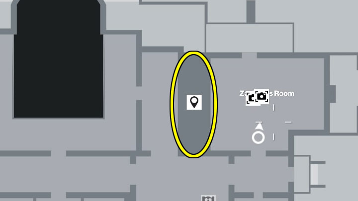 Trzeci sekretny pokój sąsiaduje z pokojem Zacharyego (Zacharys Room) na poziomie 1, czyli z sypialnią, w której znajdują się zwłoki - Hitman 3: Sekretne pokoje - jak otwierać? Dartmoor, solucja - Hitman 3 - poradnik, solucja