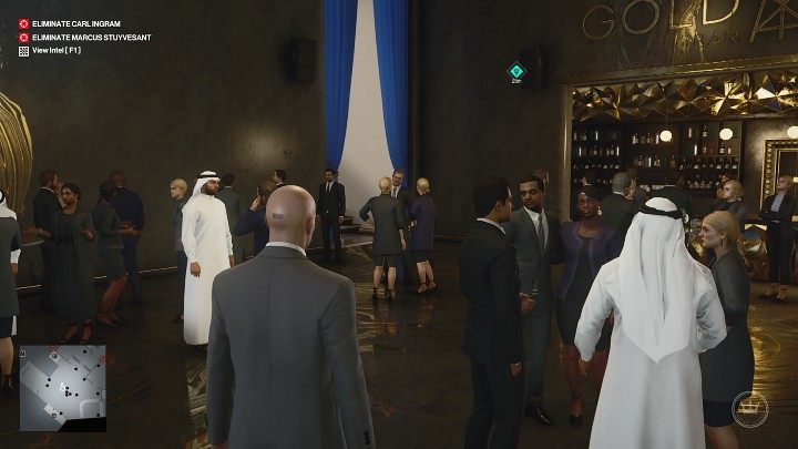 Przebranie to można zdobyć na wiele sposobów, a prawdopodobnie najlepsza okazja nadarzy się przy biurze ochrony budynku - Hitman 3: Najlepsze przebrania, Dubaj (Burj Al-Ghazali) - Hitman 3 - poradnik, solucja