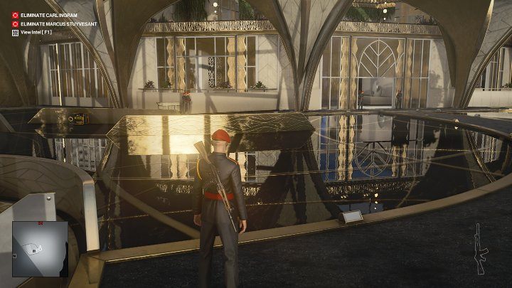 Teraz możesz bezpiecznie poruszać się po całym obszarze mapy i najwyższym piętrze budynku - Hitman 3: Najlepsze przebrania, Dubaj (Burj Al-Ghazali) - Hitman 3 - poradnik, solucja