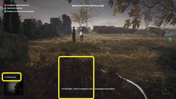 Agent 47 może schować się w różnych miejscach, by pozostać poza czujnym wzrokiem strażników lub innych NPC, jeśli wejdzie np - Hitman 3: Skradanie się - Hitman 3 - poradnik, solucja