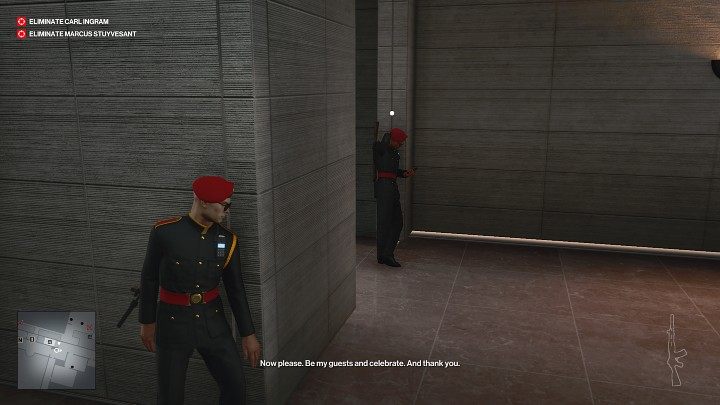 Przydatne są także wszelkiego rodzaju przeszkody terenowe, meble, urządzenia, ścianki za którymi Agent 47 może się ukryć i poczekać na odpowiedni moment, by ruszyć dalej - Hitman 3: Skradanie się - Hitman 3 - poradnik, solucja