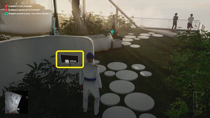 Musisz znaleźć sposób, by podszyć się pod Zana Kazem - Hitman 3: Bird Of Prey - Dubaj, zadania fabularne, solucja - Hitman 3 - poradnik, solucja