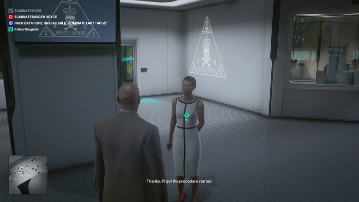 W pewnym momencie zostaniesz poproszony o przedstawienie formularza P41 - Hitman 3: Certainty Principle - Chongqing, zadania fabularne, solucja - Hitman 3 - poradnik, solucja