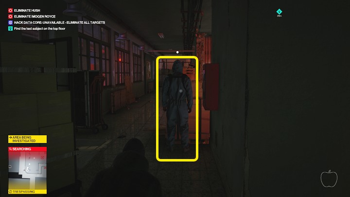 Muzyka zwróci uwagę jednej z osób przebywających w tym pomieszczeniu i przyjdzie ona wyłączyć radio - Hitman 3: Impulse Control - Chongqing, zadania fabularne, solucja - Hitman 3 - poradnik, solucja