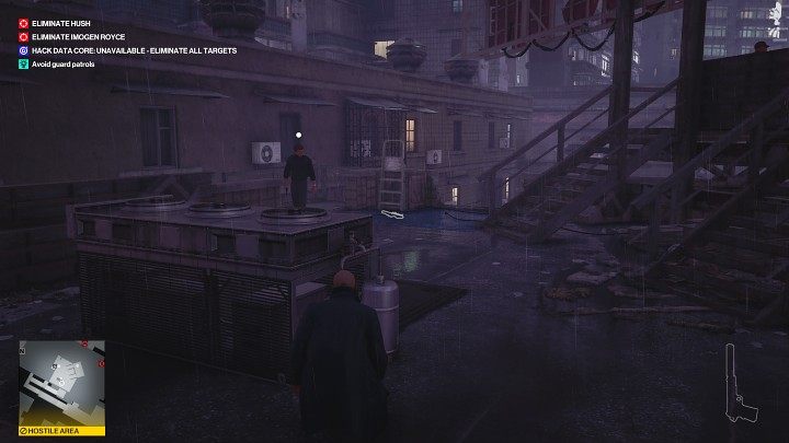 Po zestrzeleniu wszystkich celów musisz opuścić ten teren, jednak na miejscu pojawią się koledzy wcześniej unieszkodliwionego strażnika - Hitman 3: All-Seeing Eyes - Chongqing, zadania fabularne, solucja - Hitman 3 - poradnik, solucja