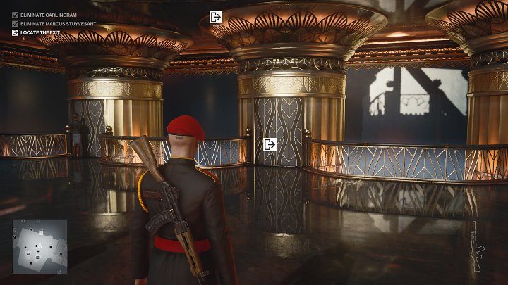 Najprostszym i zdecydowanie najmniej efektownym sposobem na opuszczenie mapy w Dubaju jest po prostu skorzystanie z ogólnodostępnej windy - Hitman 3: Mapa Dubaju (Burj Al-Ghazali) - jak opuścić? - Hitman 3 - poradnik, solucja